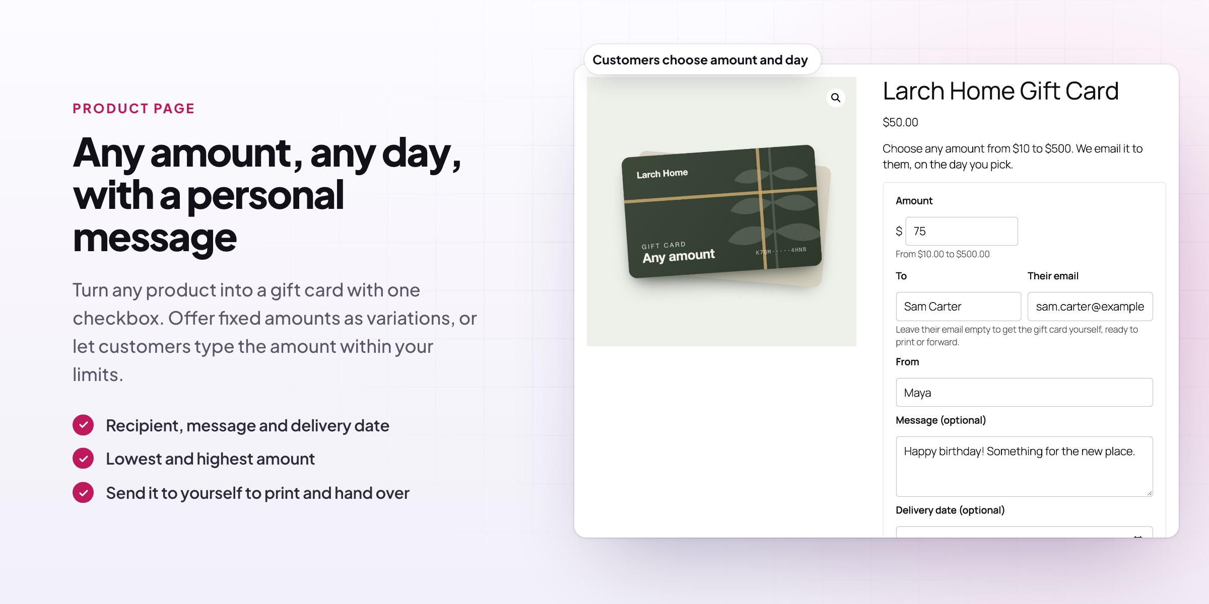 Gift Cards & Store Credit: screenshot 1