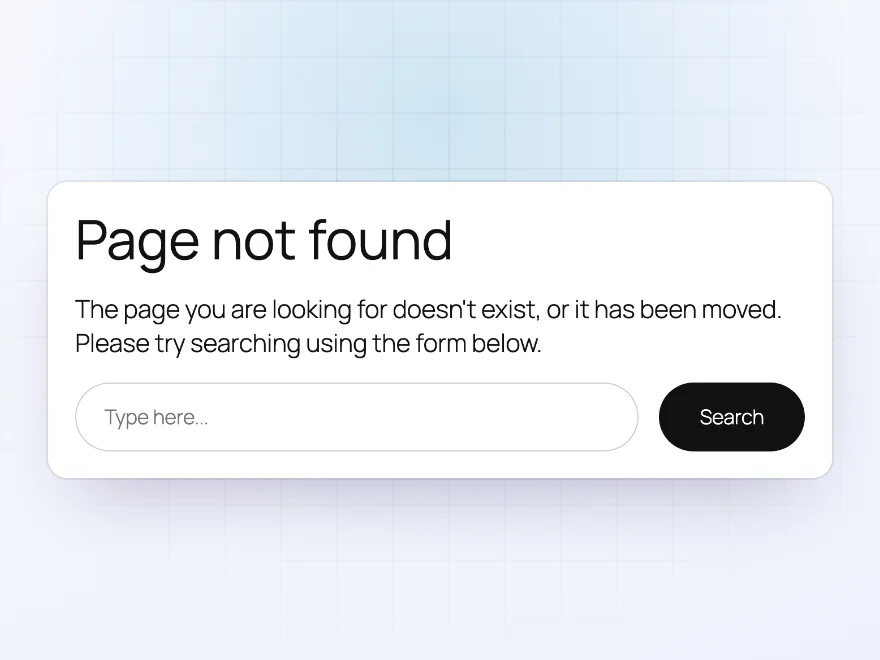 Page not found shown for the link of a hidden product