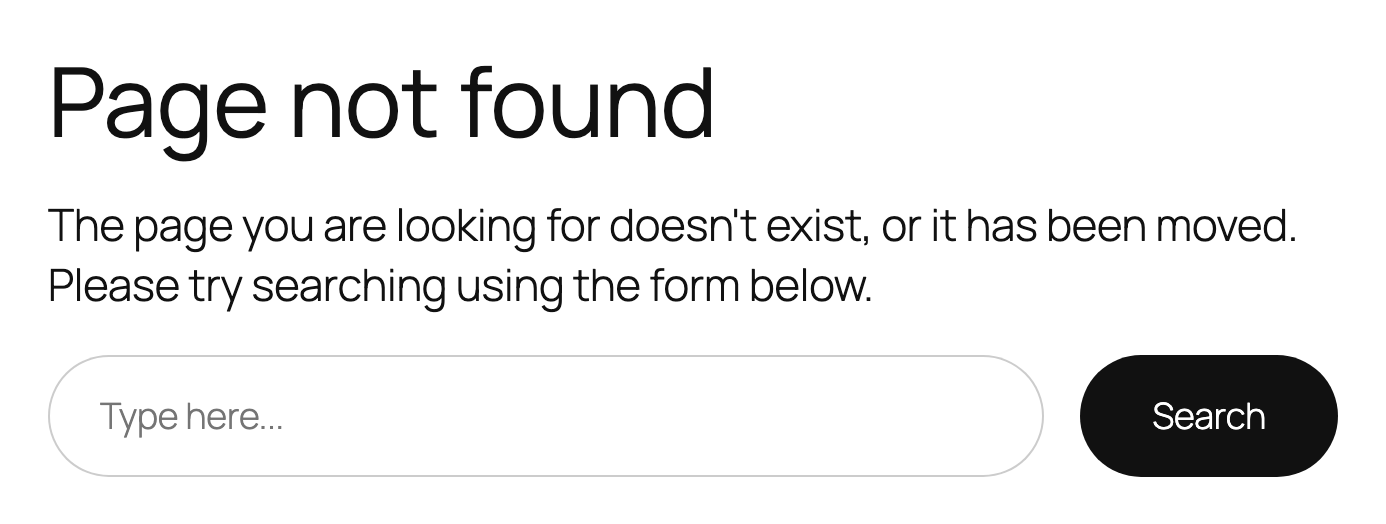 A hidden product opened through an old link.