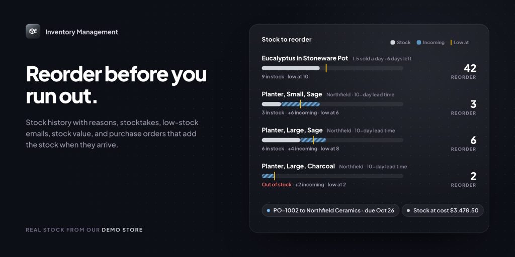 Inventory Management for WooCommerce