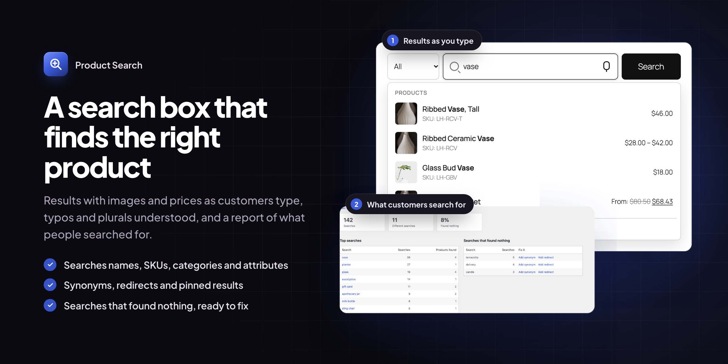 Product Search for WooCommerce