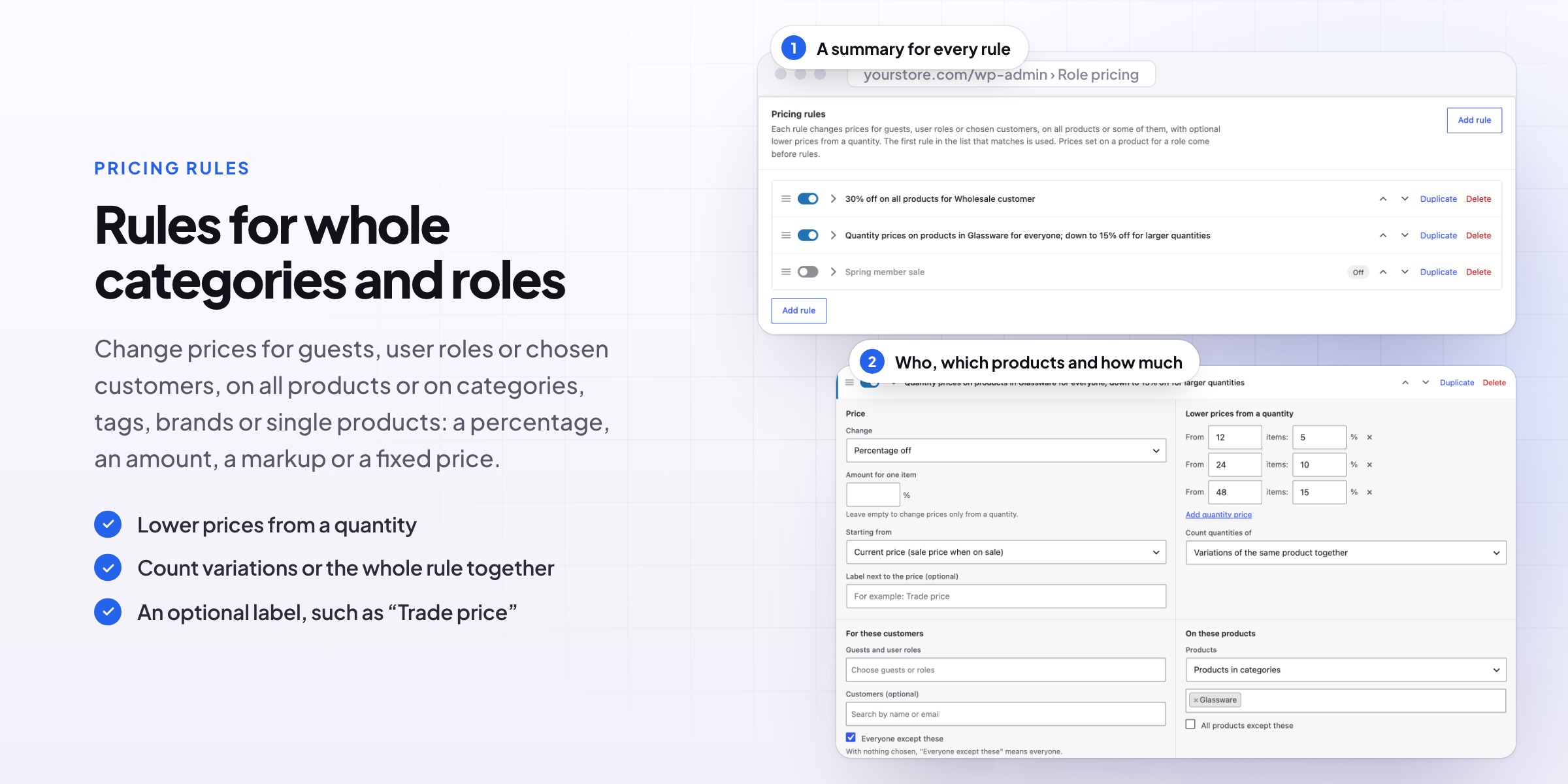 Role Based Pricing & Wholesale Prices: screenshot 2