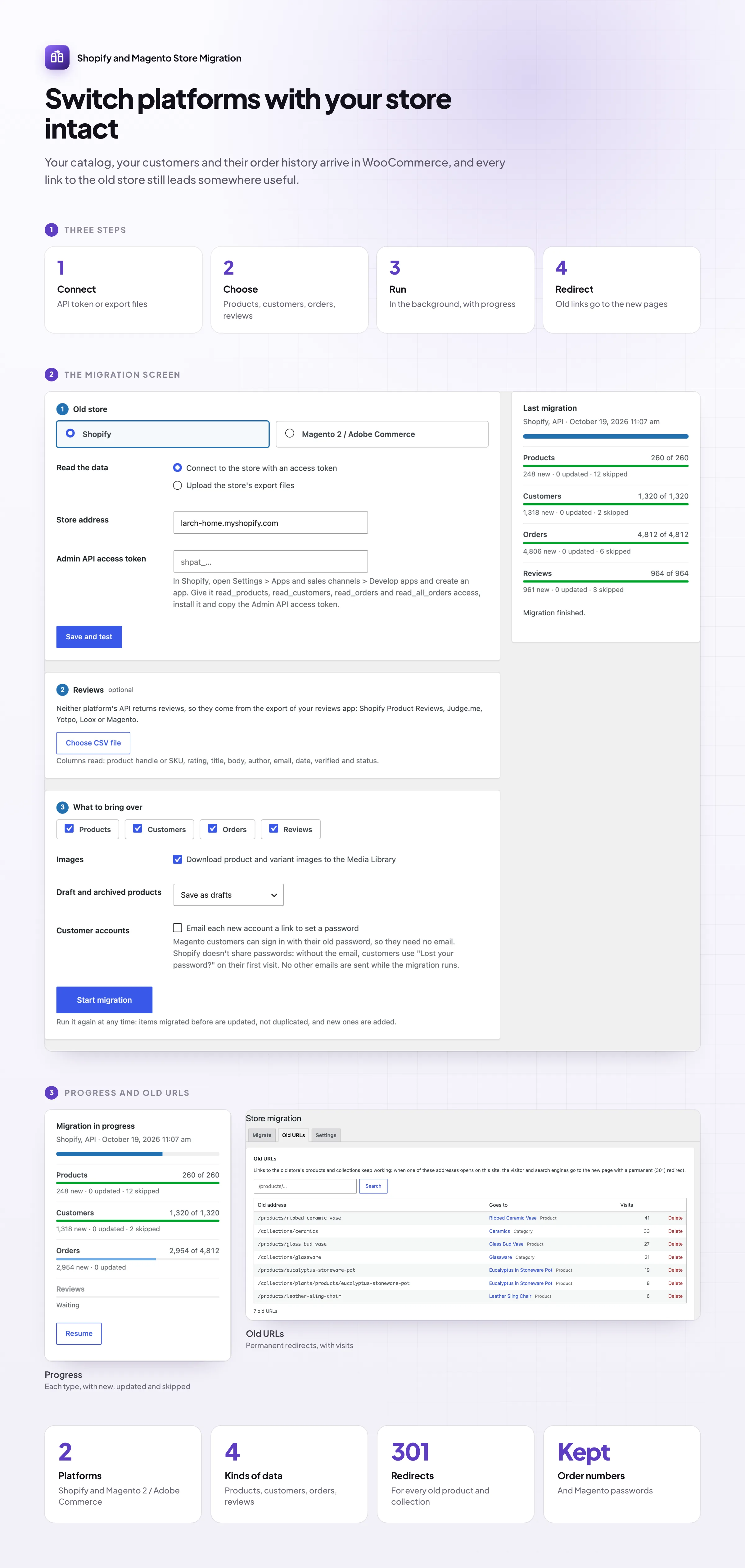 How Shopify & Magento Store Migration works
