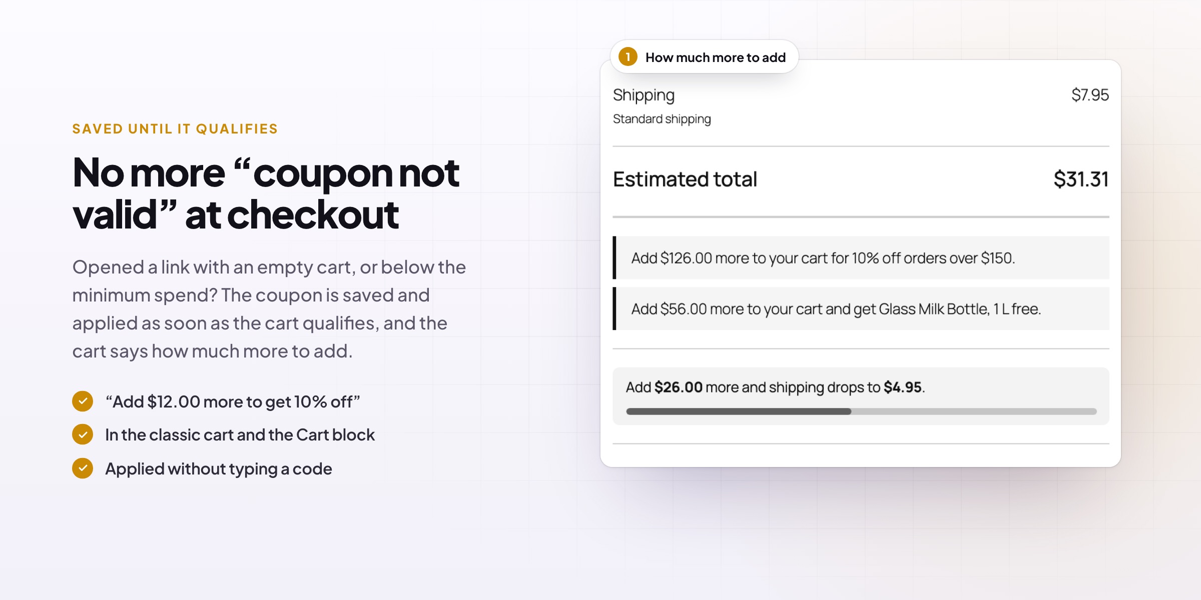 URL Coupons & Coupon Rules: screenshot 3